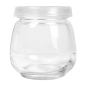 POT AVEC COUVERCLE 'WAKI GLASS' 120 ML Ø 6,5x6,6 CM TRANSPARENT VERRE (96 UNITÉ)