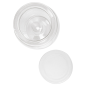 POT AVEC COUVERCLE 'WAKI GLASS' 300 ML Ø 8,4x8,7 CM TRANSPARENT VERRE (48 UNITÉ)