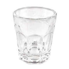 MINI VERRES EMPILABLES 'WAKI GLASS' 50 ML 1,7 OZ Ø4,5x5,5 CM TRANSPARENT VERRE (72 UNITÉ)