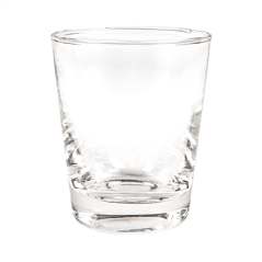 MINI VERRES 'WAKI GLASS' 75 ML 2,5 OZ Ø5,5x6.5 CM TRANSPARENT VERRE (72 UNITÉ)