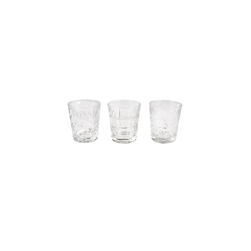 MINI VERRES 'WAKI GLASS' 45 ML 1,5 OZ Ø5/3,9x6 CM TRANSPARENT VERRE (72 UNITÉ)