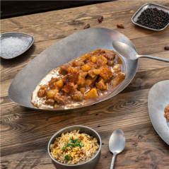 ASSIETTES CREUSES IRREGULIÈRES