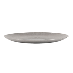 ASSIETTES PLATES 'ARTINOX'  Ø17x1,4 CM ARGENTE INOX (10 UNITÉ)