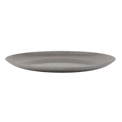 ASSIETTES PLATES 'ARTINOX'  Ø19x1,4 CM ARGENTE INOX (10 UNITÉ)