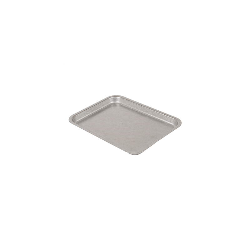 PLATEAUX RECTANGULAIRES 'ARTINOX' 200 ML 19x14x1,3 CM ARGENTE INOX (10 UNITÉ)
