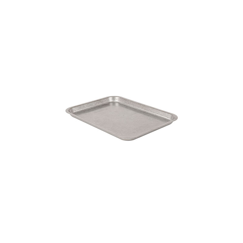 PLATEAUX RECTANGULAIRES 'ARTINOX' 300 ML 22x16x1,3 CM ARGENTE INOX (10 UNITÉ)