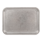 PLATEAUX RECTANGULAIRES 'ARTINOX' 300 ML 22x16x1,3 CM ARGENTE INOX (10 UNITÉ)