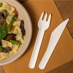 SET 4/1 FOURCHETTE, COUTEAU, CUILLÈRE, SERVIETTE