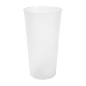VERRES RÉUTILISABLES 400 ML Ø7,6/5,4x13,9 CM TRANSLUCIDE PP (500 UNITÉ)