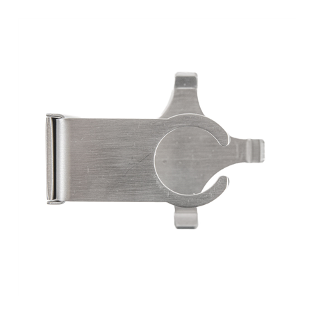 SUPPORT BOUTEILLE DISTRIBUTRICE 400 ML ARGENTE INOX (4 UNITÉ)