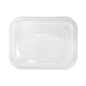 COUVERCLES POUR RÉFÉRENCE 267.83  24,3x18,9x2,7 CM TRANSPARENT PET (50 UNITÉ)