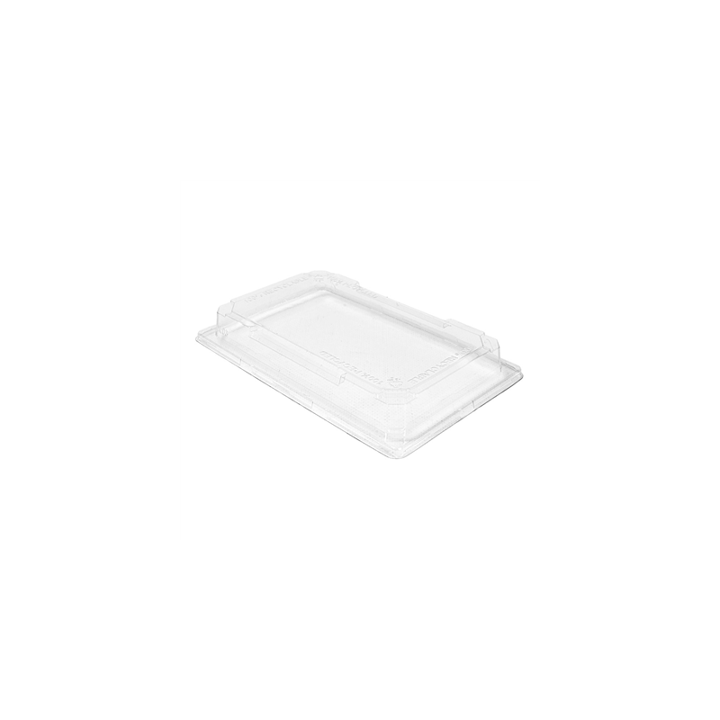 COUVERCLES POUR RÉF. 267.96  22x14x3 CM TRANSPARENT RPET (156 UNITÉ)