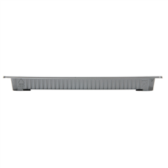 RÉCIPIENTS POUR "SUSHI" 225 ML 22x9x2 CM ARGENTE RPET (328 UNITÉ)