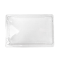 COUVERCLES POUR RÉF. 267.98  23,3x15,8x3 CM TRANSPARENT RPET (70 UNITÉ)