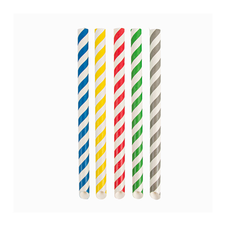 PAILLES DROITES À FRANGES 'BUBBLE TEA'