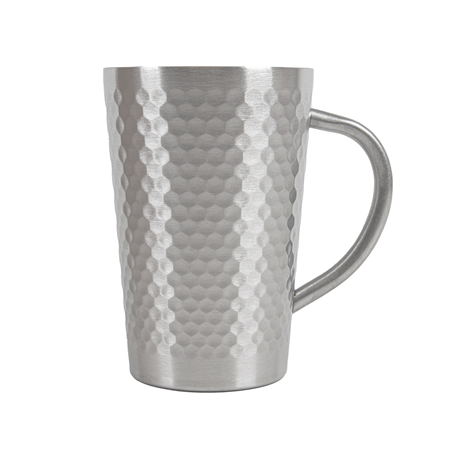 TASSES 'ARTINOX' 350 ML Ø 8,2x12 CM ARGENTE INOX (6 UNITÉ)