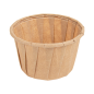 POTS TRAITEUR PAPIER PLISSÉ 45 ML (1,5 oz) 80 G/M2 Ø5/3,6x3,1 CM NATUREL PARCH.INGRAISSABLE (250 UNITÉ)