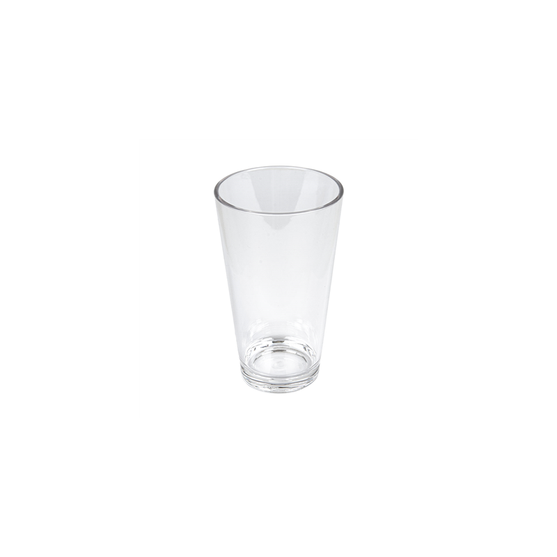 GOBELETS 400 ML Ø 8,1/5,5x13,8 CM TRANSPARENT POLYCARBONATE (12 UNITÉ)