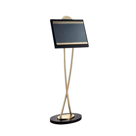 PORTE MENUS DIN-A3 AVEC PIED INCORPORÉ