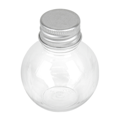 FLACONS SPHÉRIQUES AVEC BOUCHON EN ALUMINIUM