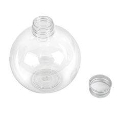 FLACONS SPHÉRIQUES AVEC BOUCHON EN ALUMINIUM