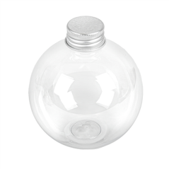 FLACONS SPHÉRIQUES AVEC BOUCHON EN ALUMINIUM