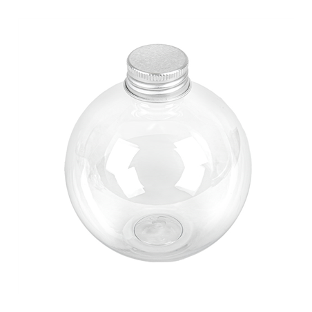 FLACONS SPHÉRIQUES AVEC BOUCHON EN ALUMINIUM