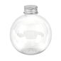 FLACONS SPHÉRIQUES AVEC BOUCHON EN ALUMINIUM 350 ML Ø9x10,1 CM TRANSPARENT PET (150 UNITÉ)