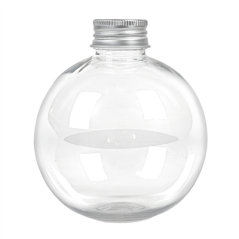 FLACONS SPHÉRIQUES AVEC BOUCHON EN ALUMINIUM