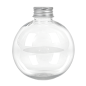 FLACONS SPHÉRIQUES AVEC BOUCHON EN ALUMINIUM 350 ML Ø9x10,1 CM TRANSPARENT PET (150 UNITÉ)