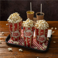 RÉCIPIENTS POUR POP-CORN