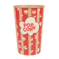 RÉCIPIENTS POUR POP-CORN 1920 ML 260 +20 PE G/M2 Ø 13,3/10x19,5 CM KRAFT (500 UNITÉ)