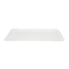 PLATEAUX PÂTISSERIE - PETITS 280 G/M2 20x16,5CM BLANC CARTON (250 UNITÉ)