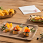 PLATEAUX PÂTISSERIE - PETITS  300 G/M2 16x10CM NATUREL KRAFT (250 UNITÉ)