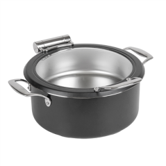 CHAFING DISH ROND AVEC FENÊTRE