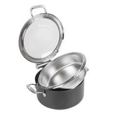 CHAFING DISH ROND AVEC FENÊTRE