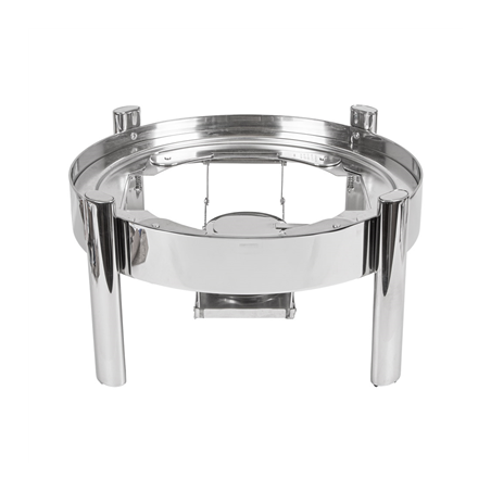 BASE POUR 268.71  37,5x37,5x20,5 CM ARGENTE INOX (1 UNITÉ)