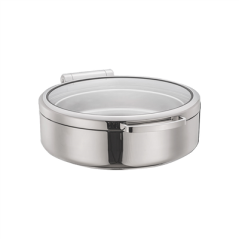CHAFING DISH ROND AVEC FENÊTRE