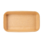 RÉCIPIENTS POUR "SUSHI"  20PE + 280 +16PE G/M2 16x9,1x2,4 CM NATUREL KRAFT (800 UNITÉ)