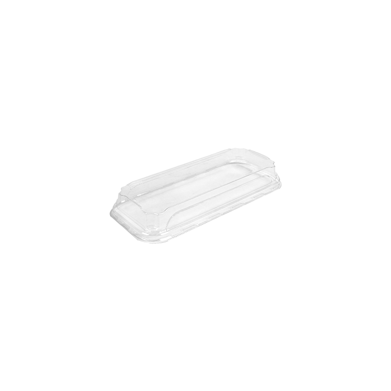 COUVERCLES POUR RÉCIPIENTS 268.84/85  22,1x9,1x3,2 CM TRANSPARENT PET (600 UNITÉ)