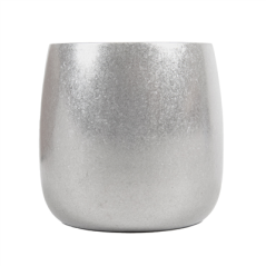 GOBELETS 'ARTINOX' 120 ML Ø 6x6,5 CM ARGENTE INOX (10 UNITÉ)