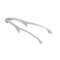 PINCES DE PRÉCISION  25,4 CM ARGENTE INOX (20 UNITÉ)