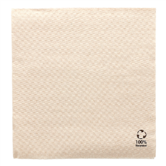 SERVIETTES ECOLABEL 1 PLI