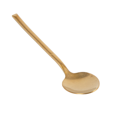 PETITES CUILLÈRES 'ARTINOX'  15 CM DORE INOX (6 UNITÉ)