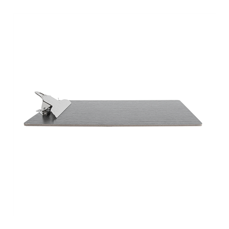 PLANCHE PORTE MENU AVEC PINCE  22,9x31,8x0,4 CM NOIR MDF (12 UNITÉ)