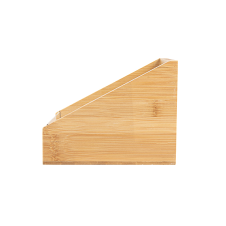 DISTRIBUTEUR CONDIMENTS  15x18x14 CM NATUREL BAMBOU (1 UNITÉ)