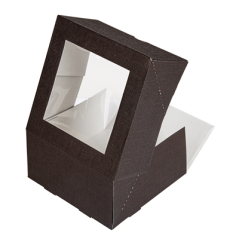 BOÎTES PATISSERIES AVEC FENÊTRE