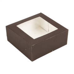 BOÎTES PATISSERIES AVEC FENÊTRE