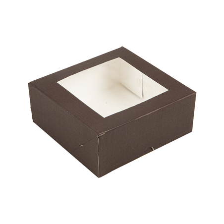 BOÎTES PATISSERIES AVEC FENÊTRE