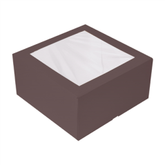 BOÎTES PÂTISSERIES AVEC FENÊTRE